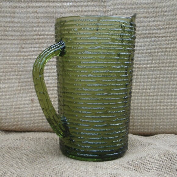Vintage Anchor Hocking Soreno Pattern Juice Pitcher - Picture 6 of 14